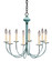 Chandelier Eight Light Chandelier in Verdi Gris (196|908-VG-LT8)