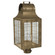 Livery One Light Post Mount in Antique Brass (196|9253-AB-CIM-CLR)