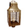 Livery Three Light Post Mount in Antique Brass (196|9253-AB-LT3-CSG)