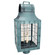 Livery Three Light Post Mount in Verdi Gris (196|9253-VG-LT3-CLR)