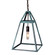 Foyer One Light Hanging Lantern in Verdi Gris (196|9722-VG-MED-SMG)