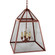 Foyer Four Light Hanging Lantern in Antique Copper (196|9732-AC-LT4-CSG)