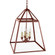 Foyer Four Light Hanging Lantern in Antique Copper (196|9732-AC-LT4-NG)