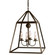 Foyer Four Light Hanging Lantern in Dark Antique Brass (196|9732-DAB-LT904-SMG)