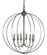 Orb Six Light Hanging Lantern in Dark Antique Brass (196|CH906-DAB-LT6)