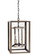 Foyer Two Light Hanging Lantern in Dark Antique Brass (196|SS1016-DAB-LT2-CLR)
