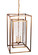Foyer Three Light Hanging Lantern in Antique Brass (196|SS1424-AB-LT3-SMG)