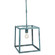 Foyer One Light Hanging Lantern in Verdi Gris (196|ST1213-VG-MED-CSG)