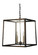 Foyer Two Light Hanging Lantern in Dark Brass (196|ST1415-DB-LT2-CLR)