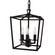 Cage Three Light Pendant in Matte Black (185|1084-MB-NG)