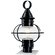 American Onion One Light Post Mount in Black (185|1710-BL-CL)