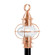 American Onion One Light Post Mount in Copper (185|1711-CO-CL)
