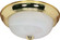 Two Light Flush Mount in Polished Brass (72|60-214)