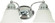 Empire Two Light Vanity in Polished Chrome (72|60-337)