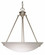 Pendants Brushed Nickel Three Light Pendant in Brushed Nickel (72|60-370)