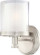 Decker One Light Vanity in Brushed Nickel (72|60-4641)