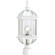 Boxwood One Light Post Lantern in White (72|60-4974)