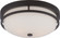 Neval Two Light Flush Mount in Sudbury Bronze (72|60-5586)