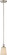 Laguna One Light Mini Pendant in Brushed Nickel (72|60-5828)