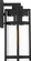 Tofino One Light Outdoor Wall Lantern in Textured Black (72|60-6572)