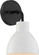Sloan One Light Vanity in Matte Black / Matte White (72|60-6784)