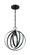 Pendleton One Light Pendant in Matte Black (72|60-7066)