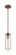 Marina One Light Mini Pendant in Burnished Brass (72|60-7150)