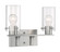 Sommerset Two Light Vanity in Brushed Nickel (72|60-7172)