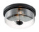 Sommerset Two Light Flush Mount in Matte Black (72|60-7268)