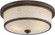 Diego LED Outdoor Flush Mount in Mahogany Bronze (72|62-643)