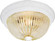 Two Light Flush Mount in Textured White (72|SF76-191)