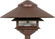 One Light Outdoor Lantern in Old Bronze (72|SF76-635)