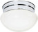 One Light Flush Mount in Polished Chrome (72|SF77-345)