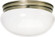 Two Light Flush Mount in Antique Brass (72|SF77-988)