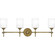 Aria Four Light Bath in Weathered Brass (10|ARI8631WS)