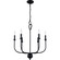 Blanche Six Light Chandelier in Matte Black (10|BLA5022MBK)