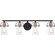 Emerson Four Light Bath in Matte Black (10|EMR8604MBK)