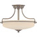 Griffin Three Light Semi-Flush Mount in Antique Nickel (10|GF1717AN)