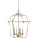 Gallery Four Light Foyer Pendant in Century Silver Leaf (10|GLY5204CS)