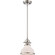 Grant One Light Mini Pendant in Brushed Nickel (10|GRT1508BN)