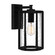 Hazel One Light Outdoor Wall Mount in Earth Black (10|HAZ8407EK)