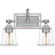 Nicholas Two Light Bath in Brushed Nickel (10|NLC8602BN)