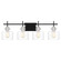 Pensbury Four Light Bath in Matte Black (10|PEN8630MBK)