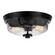 Radius Two Light Flush Mount in Earth Black (10|QF3414EK)