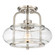 Trilogy One Light Semi Flush Mount in Brushed Nickel (10|TRG1712BN)