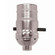 On-Off Push Thru Socket in Nickel (230|80-1001)