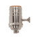 On-Off Turn Knob Socket in Polished Nickel (230|80-1059)
