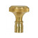 Knob in Polished Brass (230|80-1353)