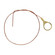1/4 Ip Round Ground Lug in Bare Copper (230|80-1966)