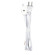 6 Ft 18/2Spt-1 W/Plug in White (230|80-2261)